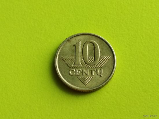 Литва. 10 центов 2009.