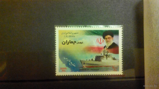 Транспорт, корабли, военный флот, марка, Иран, 2000