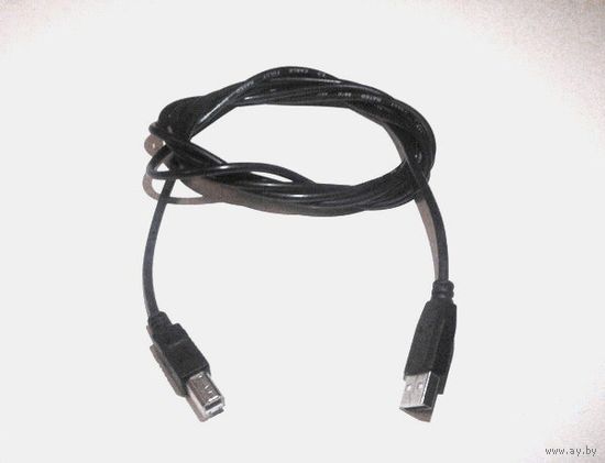 Кабель USB - USB-B. Длина: 1.70м. Чёрный цвет.