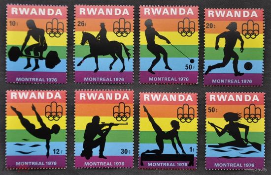 Руанда, 1976, Спорт, Олимпиада, Монреаль, MNH