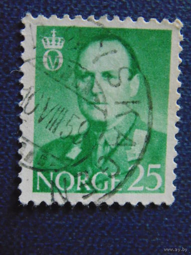 Норвегия 1958 г. Король Олаф V.