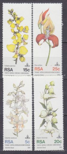 1981 Южная Африка (ЮАР) 590-593 Цветы
