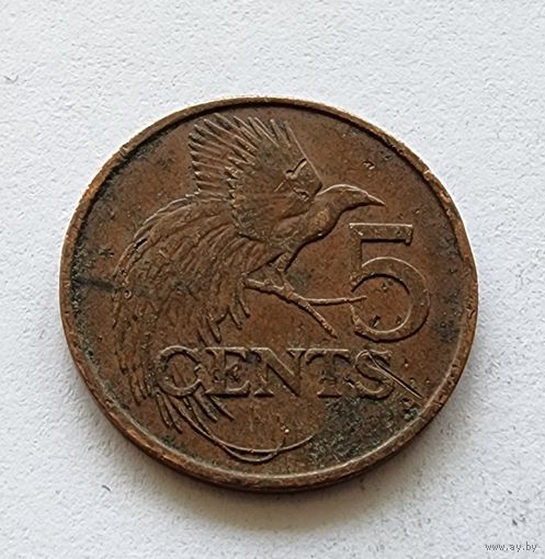 Тринидад и Тобаго 5 центов, 1977