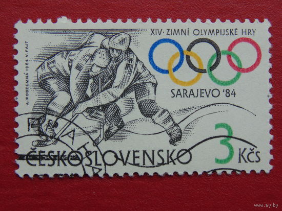 Чехословакия 1984г. Спорт.
