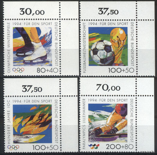 Германия 1994 Mi# 1717-1720 (MNH**)