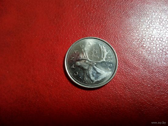 25 центов 2007 Канада