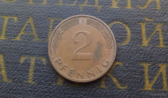 2 пфеннига 1976 (F) Германия ФРГ #02