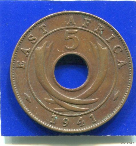 Британская Восточная Африка 5 центов 1941