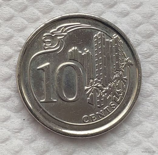 Сингапур 10 центов, 2014