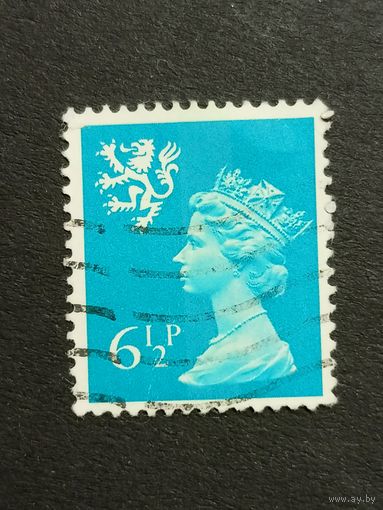 Великобритания 1976. Региональные почтовые марки Уэльс. Королева Елизавета II