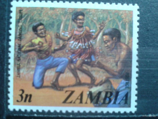 Замбия Танцы аборигенов**