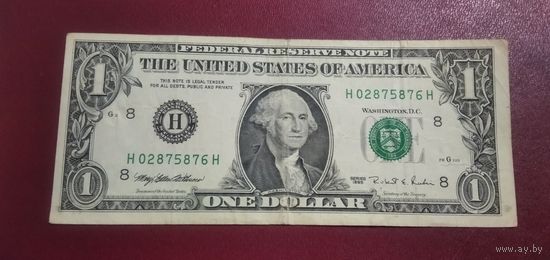 1 доллар США 1995 г.в.