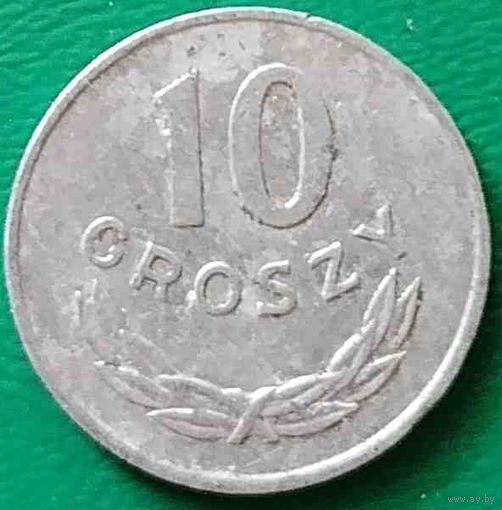 Польша 10 грошей 1977 4