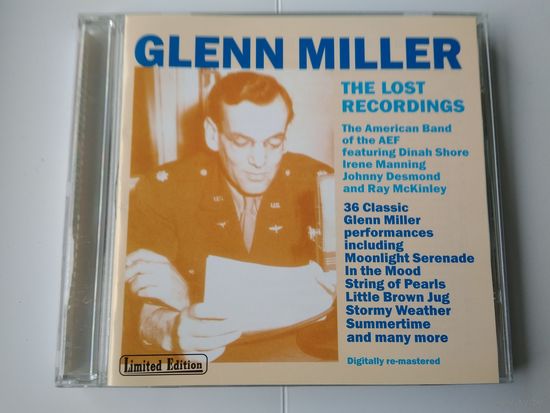 Glenn Miller - The Lost Recordings (2cd)