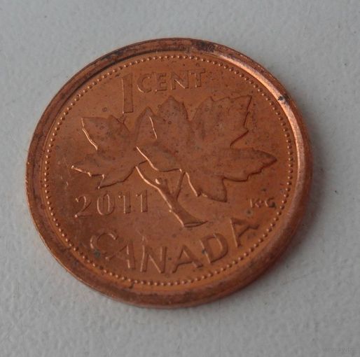 1 цент Канада 2011 г.в.