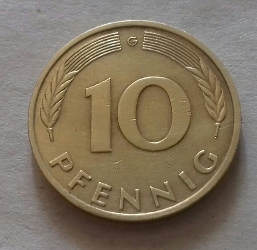 10 пфеннигов, Германия 1988 G