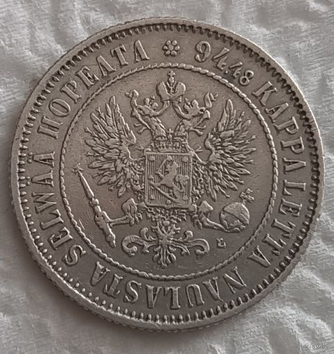 Русско-финская 1 марка 1892