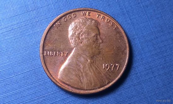 1 цент 1977. США.