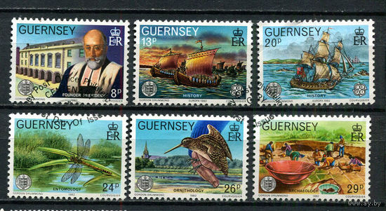 Гернси (Великобритания) - 1982 - Европа (C.E.P.T.) – Исторические события - [Mi. 245-250] - полная серия - 6 марок. Гашеные.  (Лот 32DN)