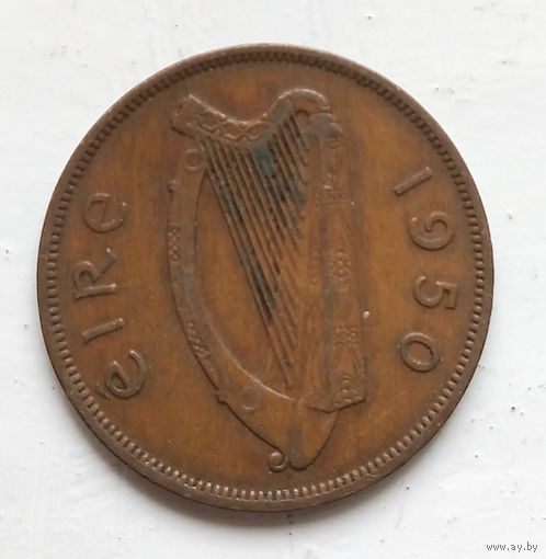 Ирландия 1 пенни, 1950 4-3-11