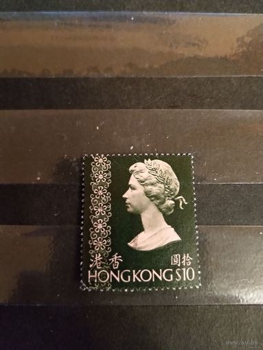 1973 Британская колония Гонконг королева крупный номинал (2-5)