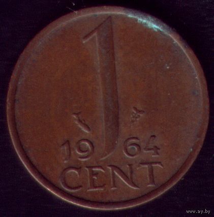 1 цент 1964 год Нидерланды