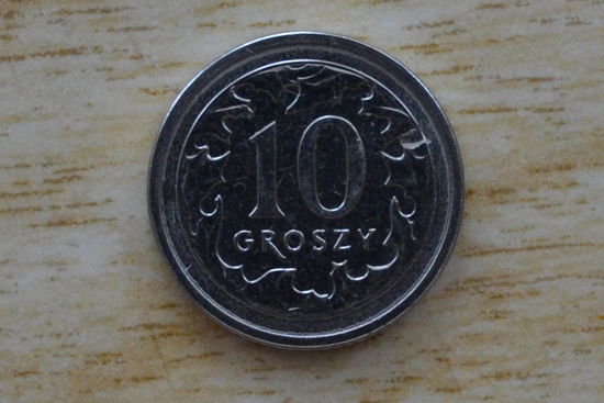 Польша 10 грош 2021