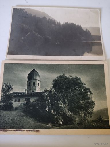 2 открытки 1930-х годов