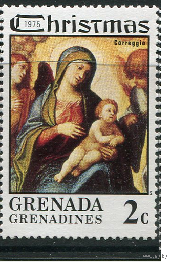 1975 Гренада живопись религия Рождество **
