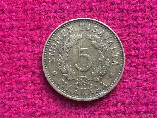 Финляндия 5 марок 1949 г.