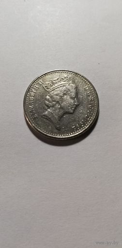 Великобритания 10 пенсов 1992