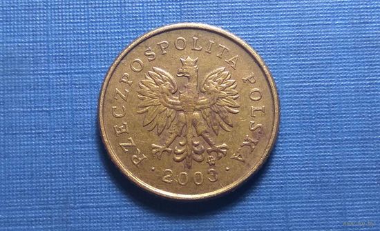 1 грош 2003. Польша.