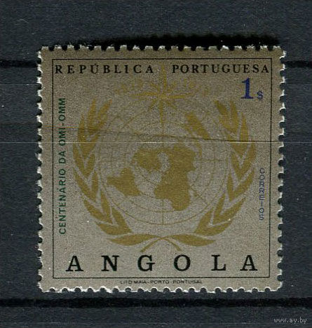 Португальские колонии - Ангола - 1973 - 100-летие международного метеорологического сотрудничества - [Mi. 584] - полная серия - 1 марка. MNH.