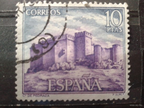 Испания 1972 Замок, концевая