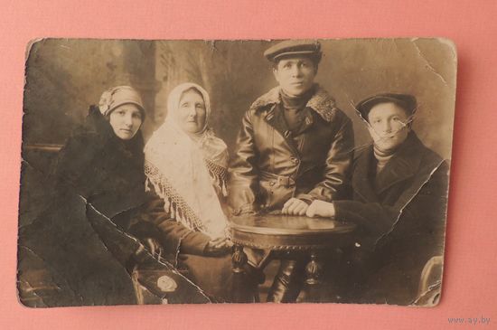 Фото "Семья", Витебск, 1927 г.