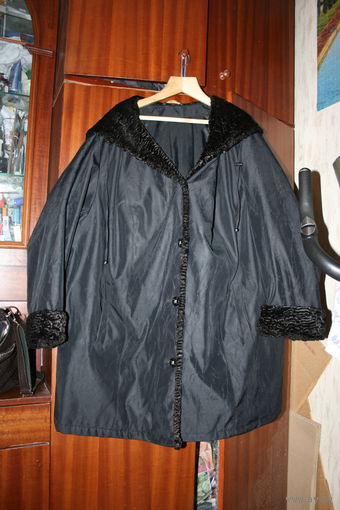 Куртка женская чёрная Элема Elema  74 размер