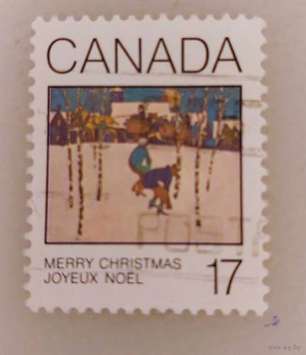 Канада 1980. Новый год. Рождество. Коньки