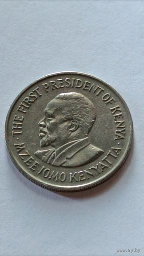 Кения. 1 шилинг 1975 года.