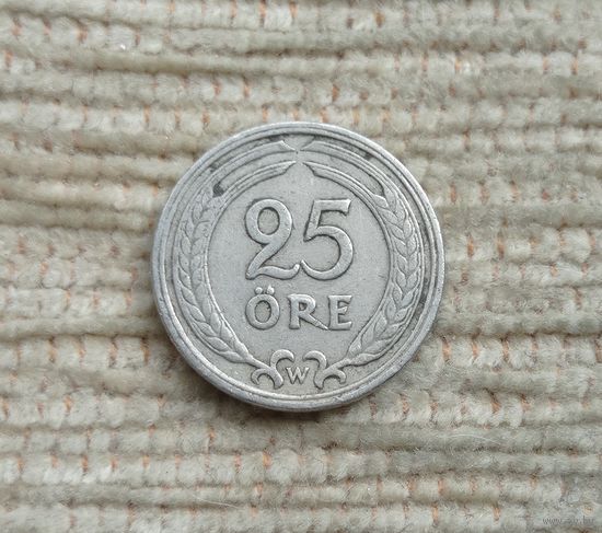 Werty71 Швеция 25 эре 1921 оре