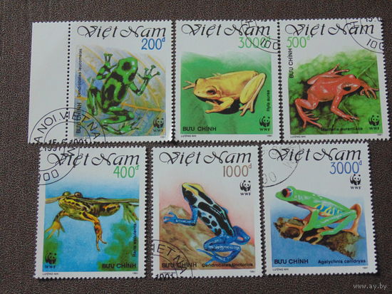 Вьетнам 1991 г. Лягушки.