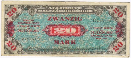20 марок  1944 года. серия 101155301