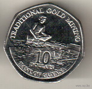 Гайана 10 доллар 2013