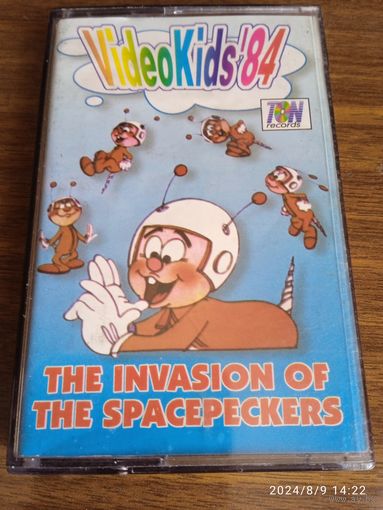 Аудиокассета VIDEO KIDS ,, The Invasion of the Spacepeckers ,, 1984