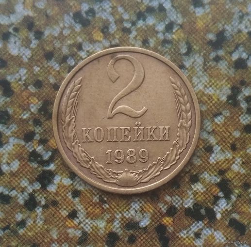 2 копейки 1989 года СССР.