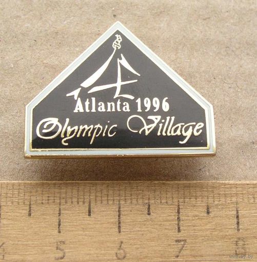 Значок Олимпиада Атланта 1996 Олимпийская деревня