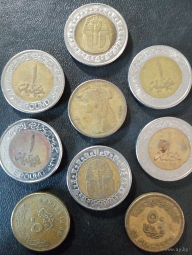 Монеты Египет (1)