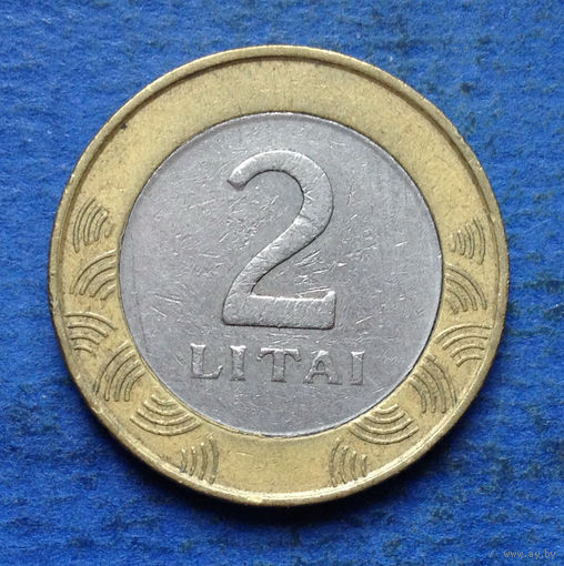 Литва 2 лита 2002