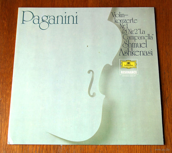 Paganini. Violinkonzerte Nr.1 + 2 - Shmuel Ashkenasi (Vinyl)