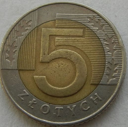 Польша 5 злотых 1994