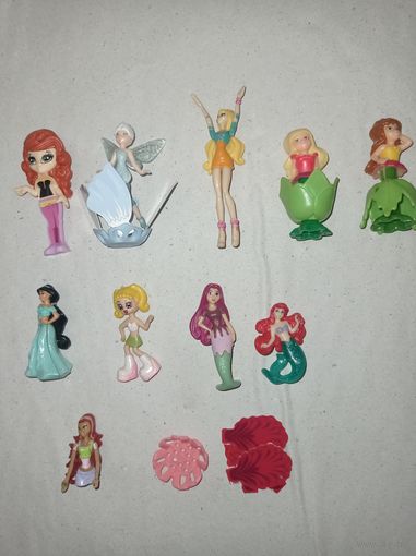 Куклы, принцессы, русалочка,  Киндер сюрприз. Киндер игрушки